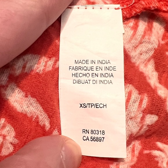 SOLD- Lucky Brand Floral Tank Top Size XS - Picture 7 of 10